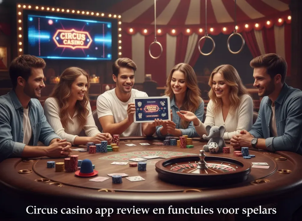 Circus casino app review en functies voor spelers