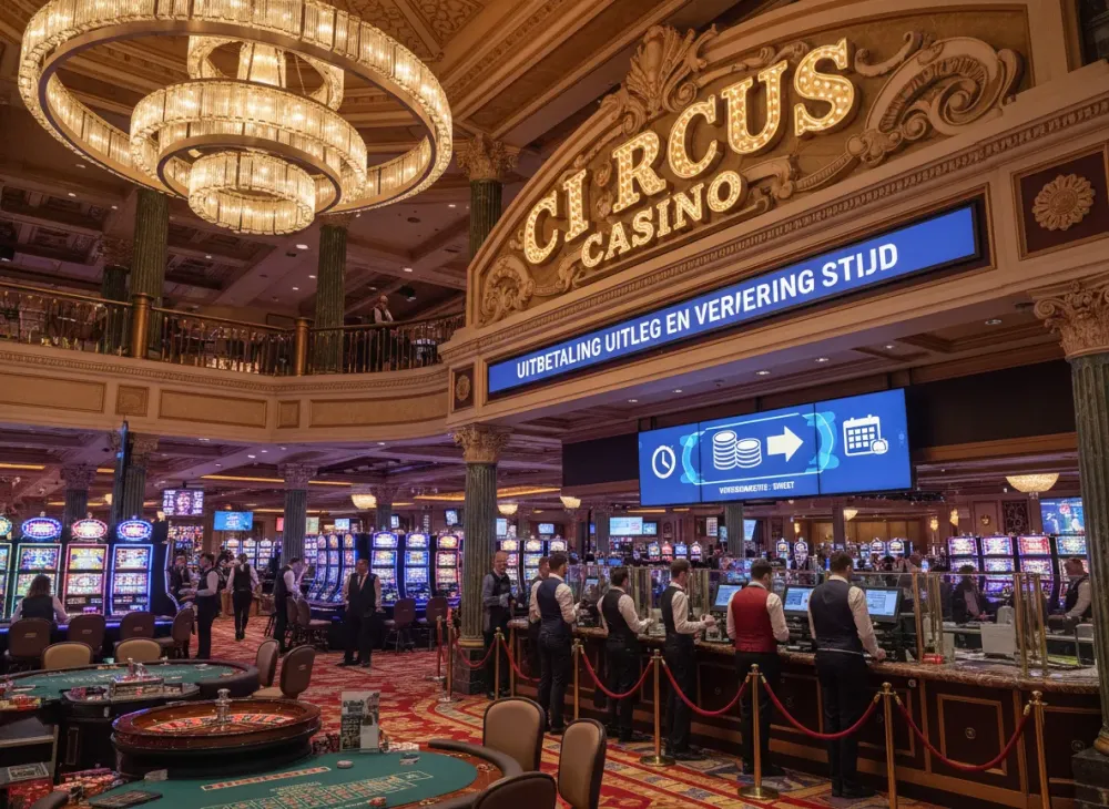 Circus casino uitbetaling uitleg en verwerkingstijd